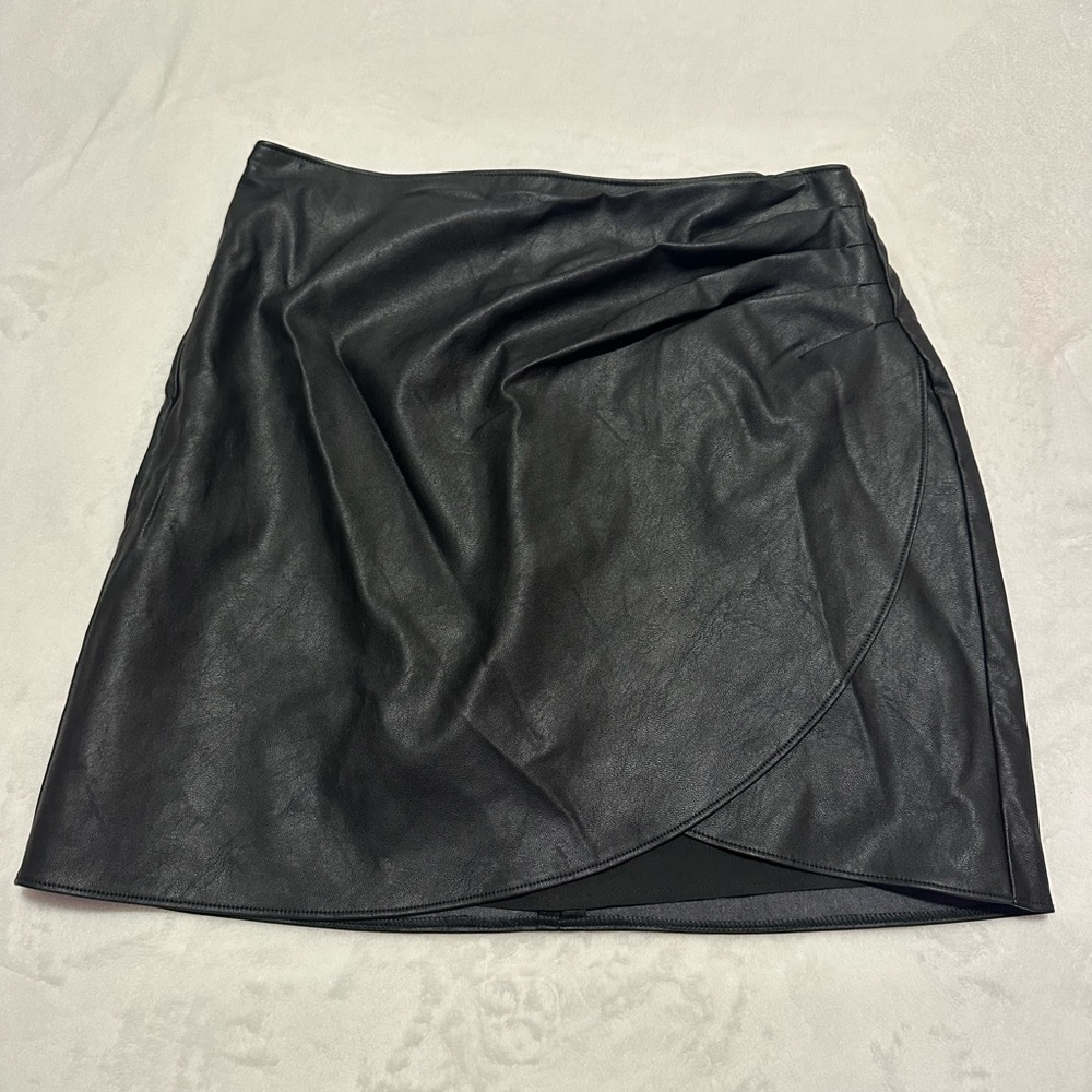 Abercrombie and Fitch Leather Skirt